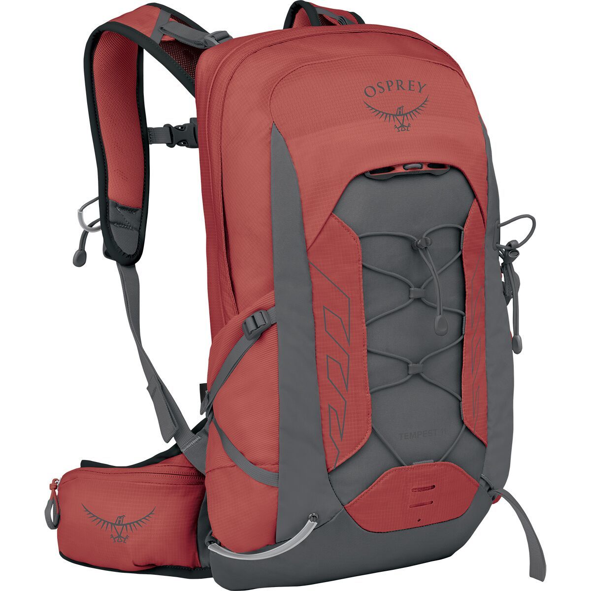 Osprey Packs Women's Tempest 11L Backpack in Red Pampas / Coal Grey