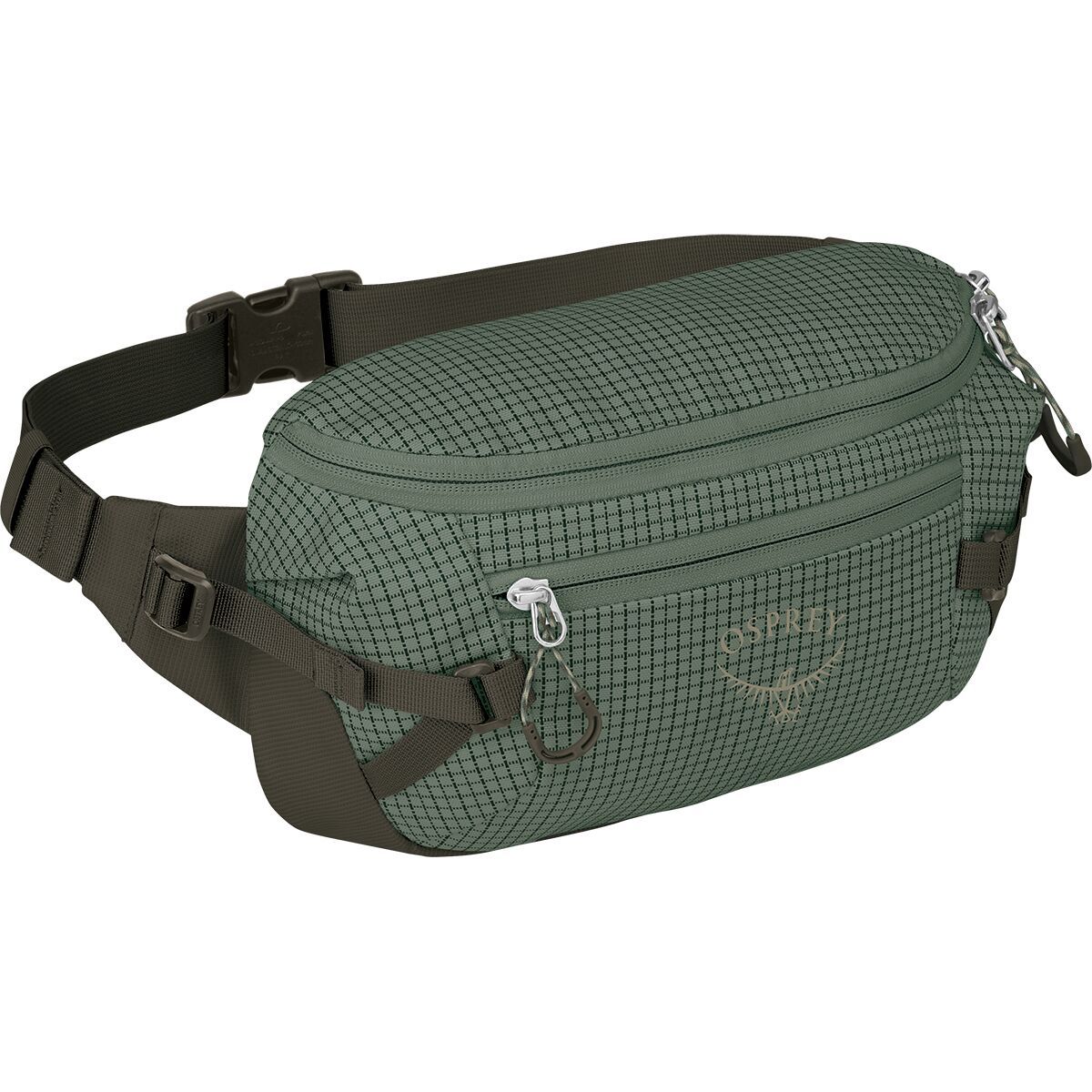 Osprey Packs Transporter 3L Waist Pack in Pine Leaf / Earl Grey