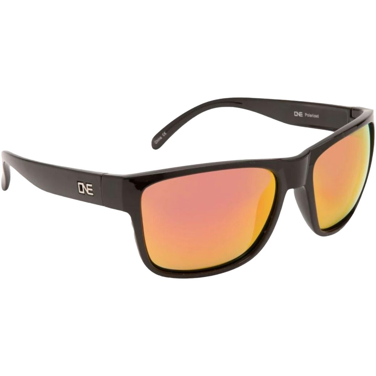 Optic Nerve Kingfish Polarized Sunglasses in Shiny Black - Size: Medium