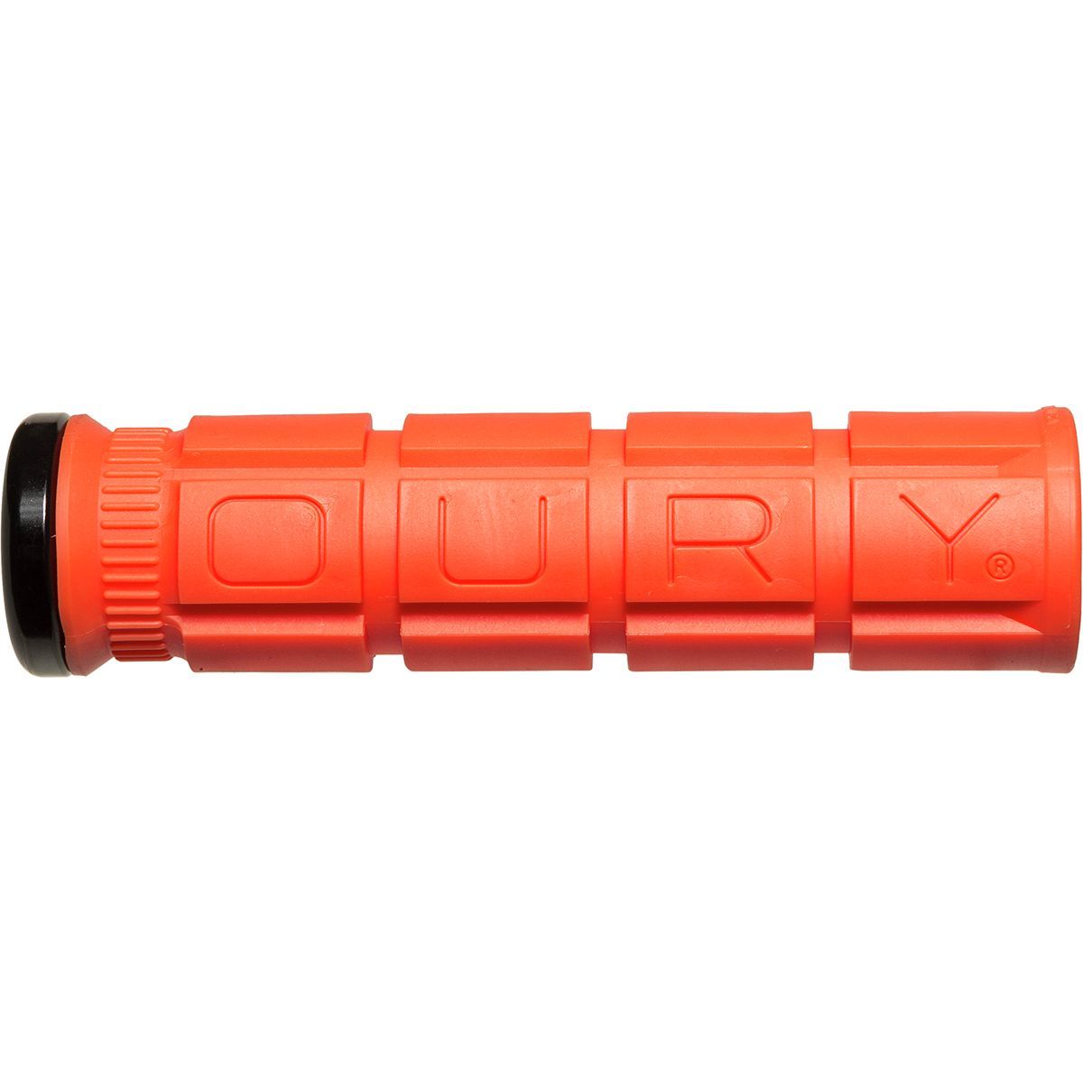 Oury Grip V2 Lock-On Grips in Candy Red - Size: Pair