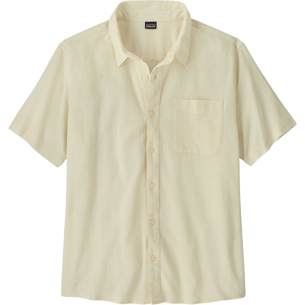 Patagonia Men's A/C Short-Sleeve Shirt in Birch White - Size: XXL