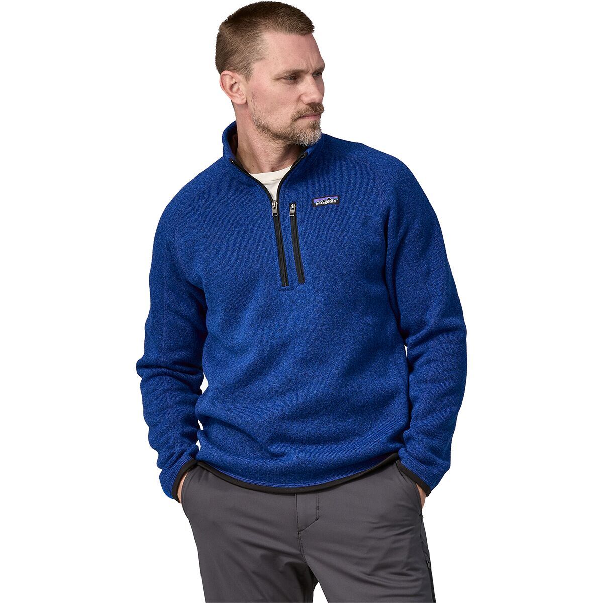 Patagonia Men's Better Sweater 1/4-Zip Fleece Jacket in Burnished Red - Size: Medium