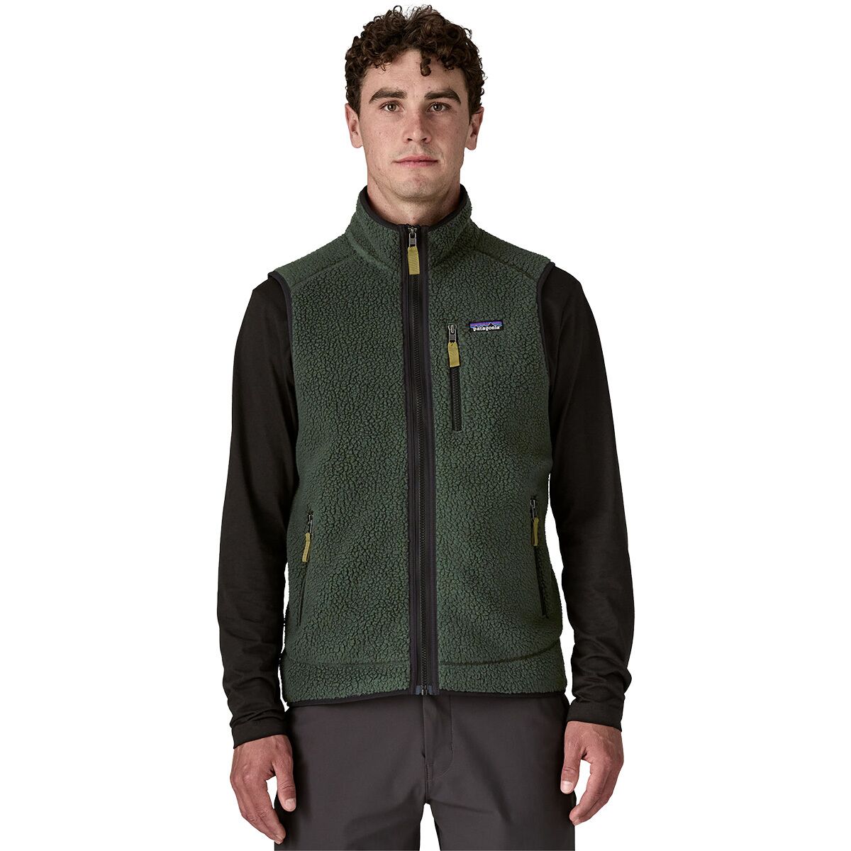 Patagonia Patagonia Men's Retro Pile Vest in Old Growth Green - Size: XXL - $90.30 at Steep and Cheap
