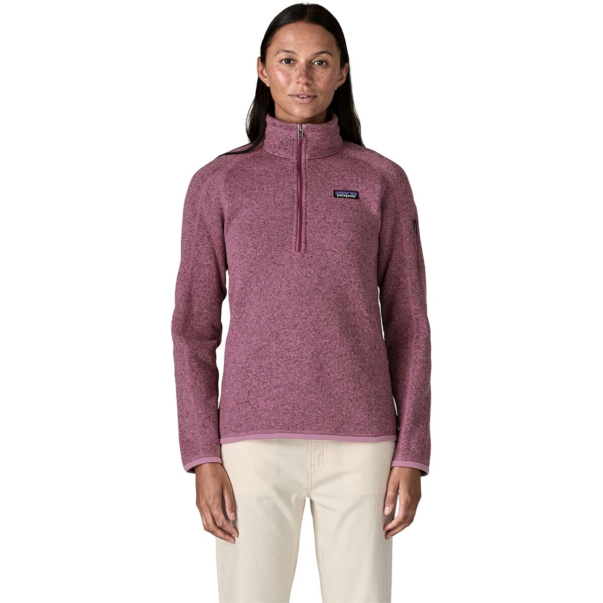 Patagonia Patagonia Women's Better Sweater 1/4-Zip Fleece Jacket in Light Violet - Size: XS - $96.85 at Steep and Cheap