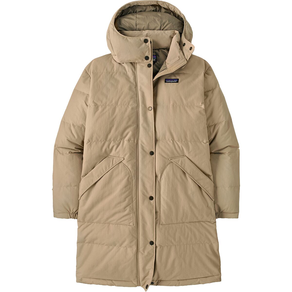 Patagonia Patagonia Women's Downdrift Parka in Oar Tan - Size: Large - $239.40 at Steep and Cheap