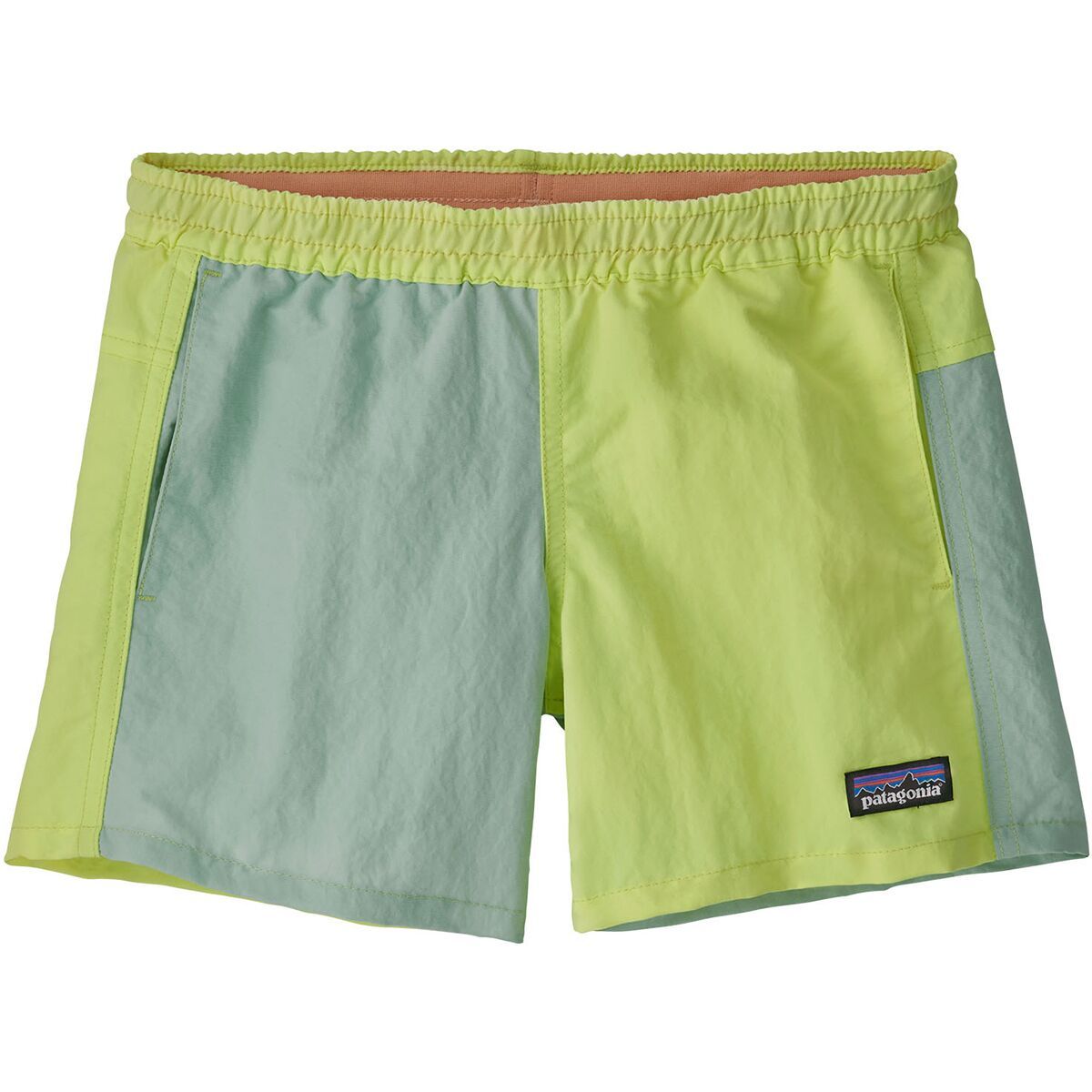 Patagonia Baggies 4in Short - Kids' in Salamander Green - Size: XL