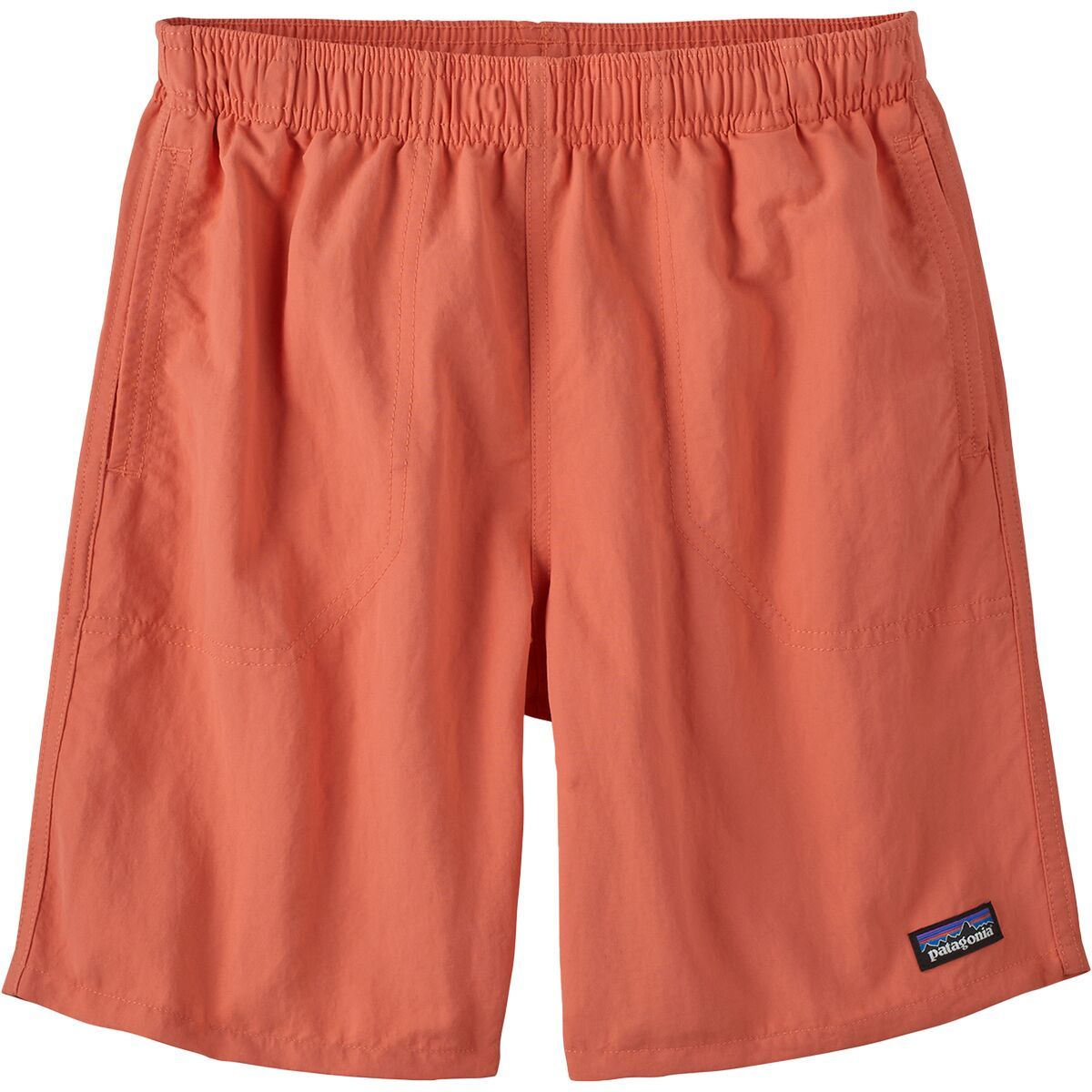 Patagonia Baggies 7in Short - Kids' in Channeling Spring / Sienna Clay - Size: XL