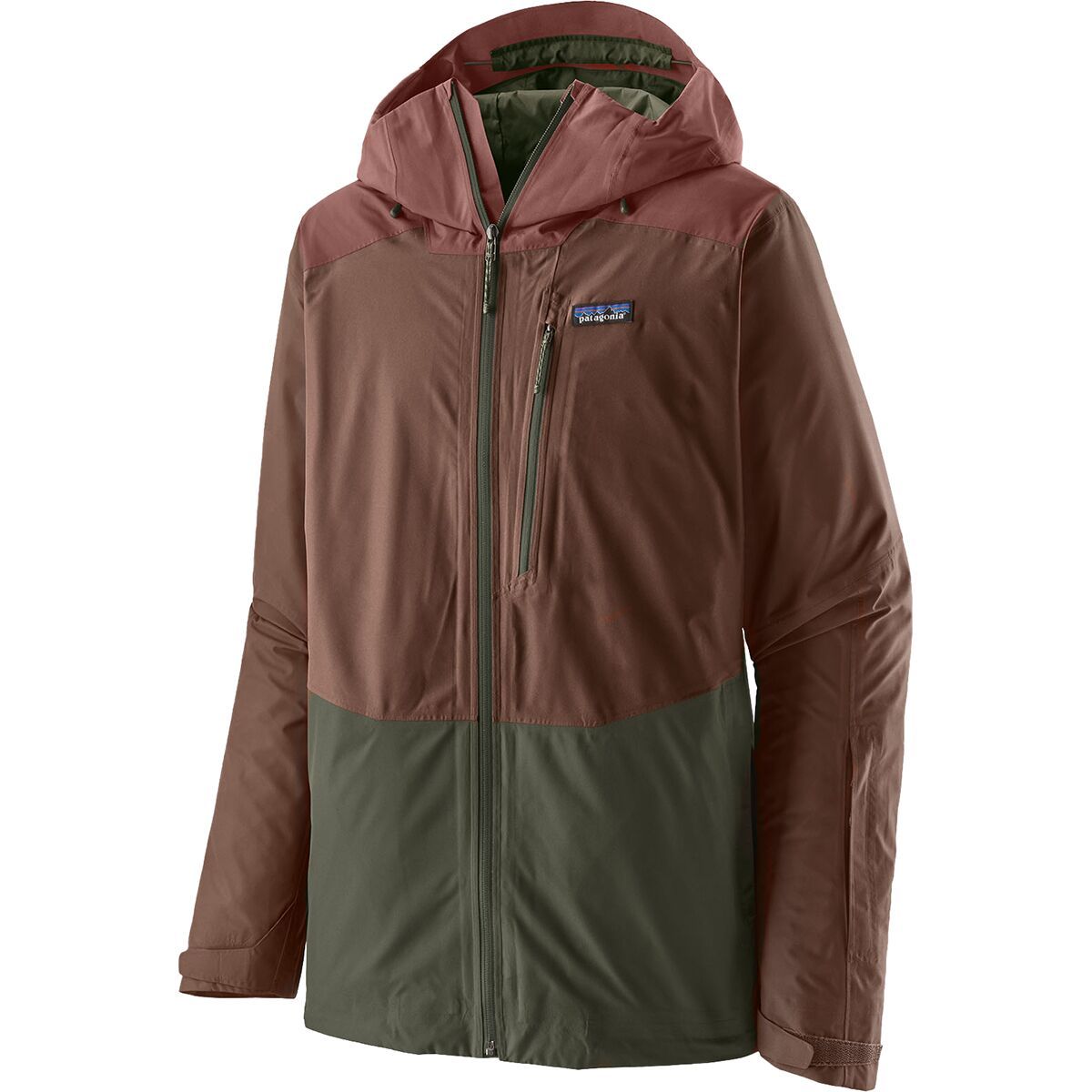 Patagonia Men's Powder Town Jacket in Molasses Brown - Size: Small