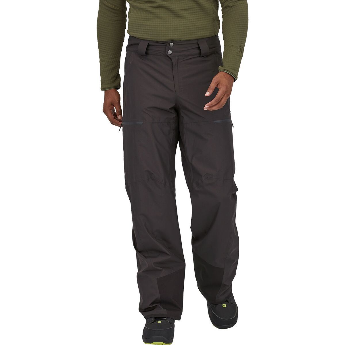 Patagonia Men's Powder Town Pant in Lichen: Basin Green - Size: XS/Regular