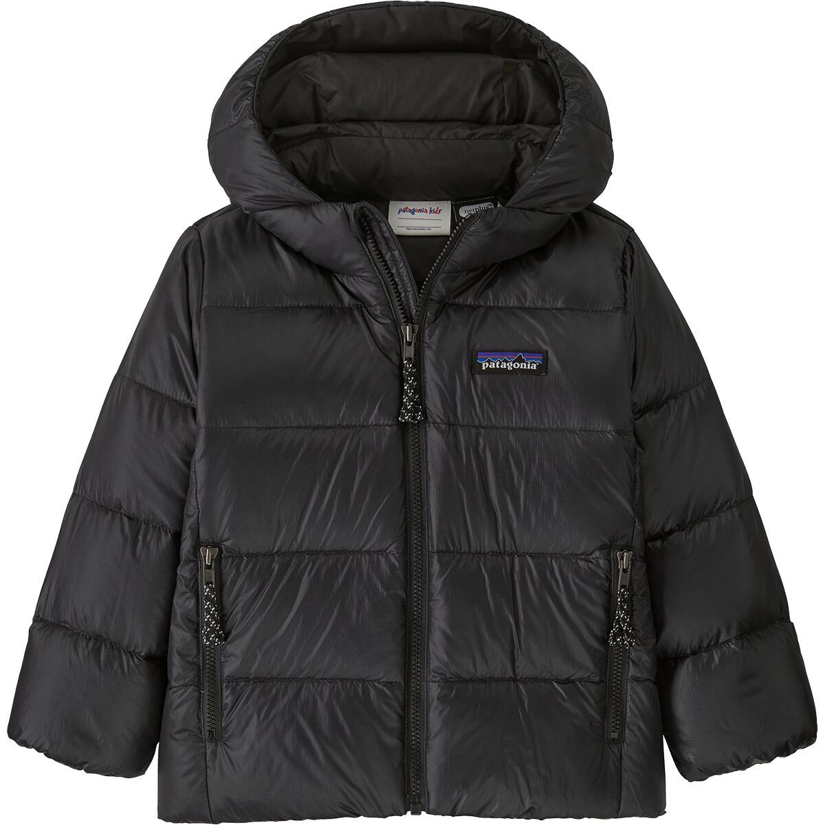 Patagonia Hi-Loft Down Sweater Hoodie - Infants' in Black - Size: 6M