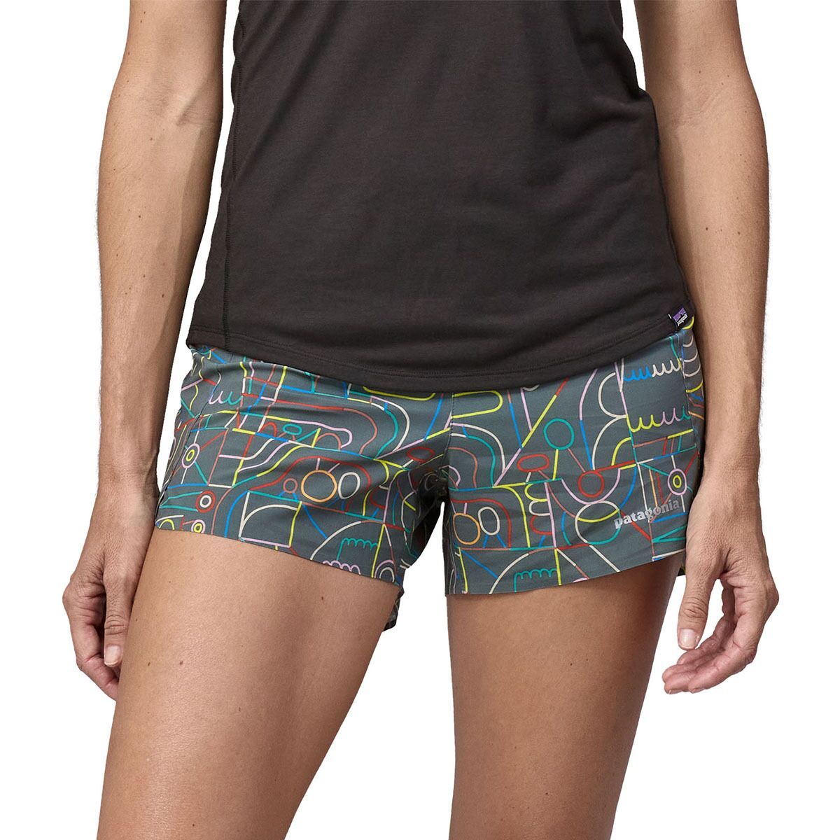 Patagonia Women's Strider Pro 3in Running Short in Black - Size: Medium
