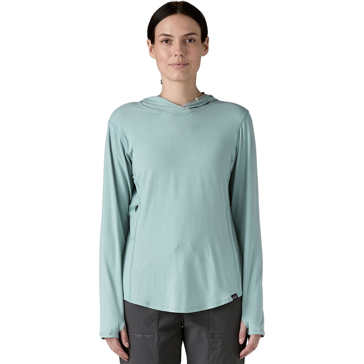 Patagonia Patagonia Women's Tropic Comfort Natural Hoodie in Thermal Blue - Size: Medium - $64.35 at Steep and Cheap