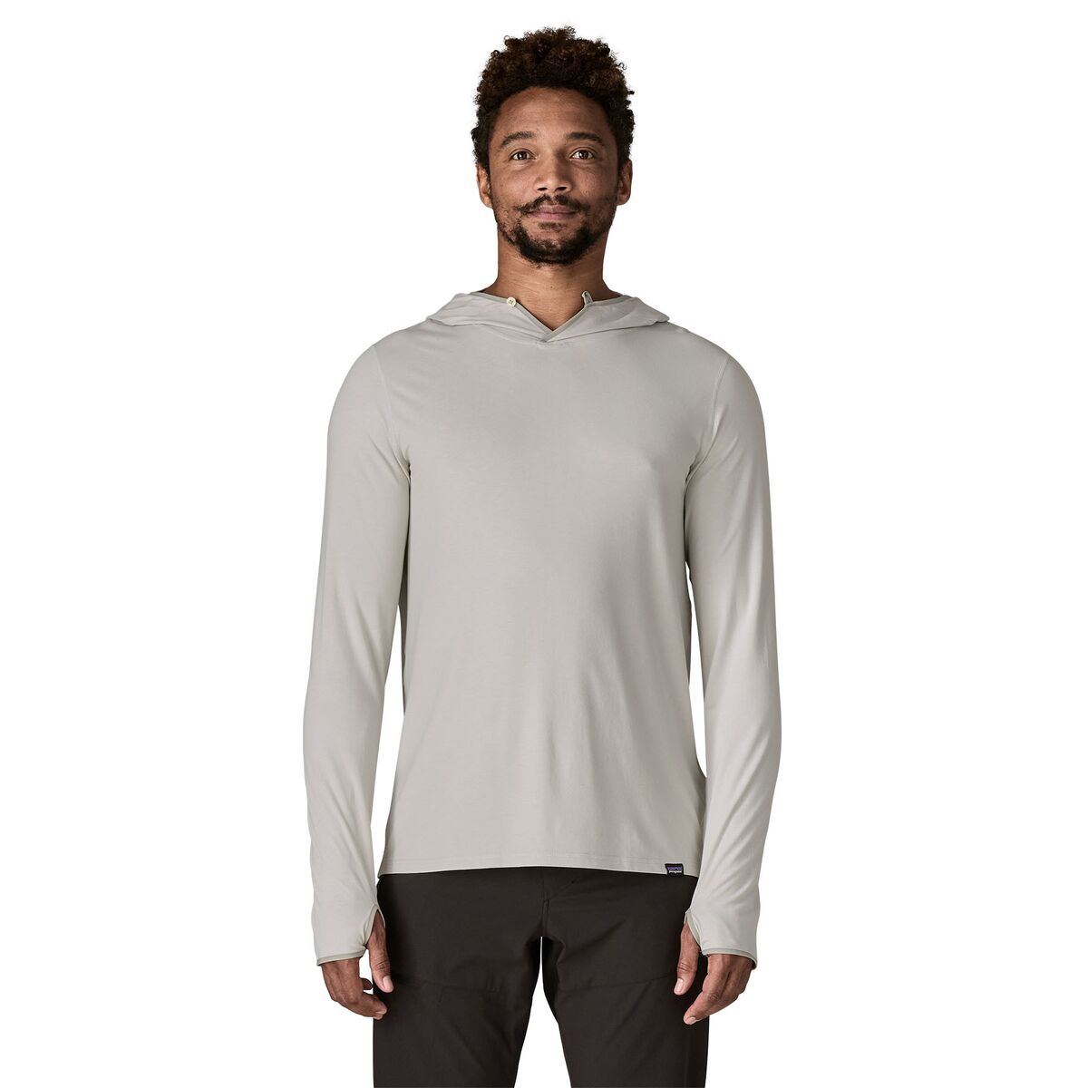 Patagonia Patagonia Men's Tropic Comfort Natural Hoodie in Crisp Grey - Size: XXL - $69.30 at Steep and Cheap