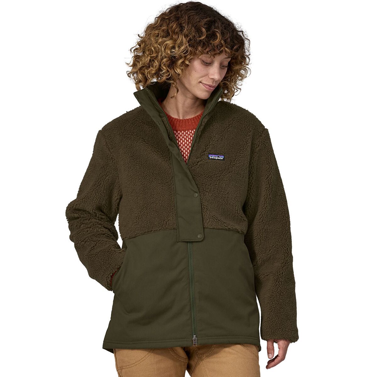 Patagonia Women's Driftwood Canyon Coat in Smolder Blue - Size: Small