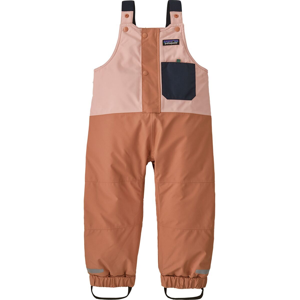 Patagonia Snow Pile Bib Pant - Toddlers' in Vivid Apricot - Size: 4T