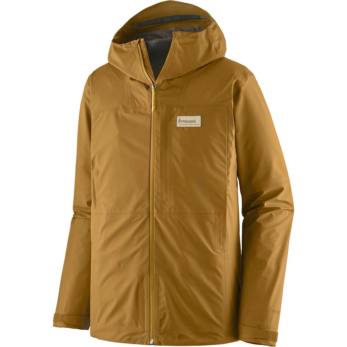 Patagonia Patagonia Men's Boulder Fork Rain Jacket in Bobcat Brown - Size: Small - $155.35 at Steep and Cheap