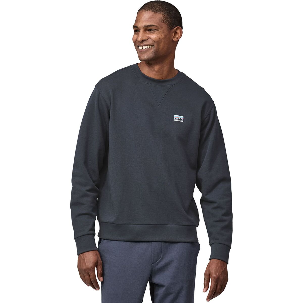 Patagonia Patagonia Daily Crewneck Sweatshirt in Smolder Blue - Size: XXL - $69.30 at Steep and Cheap
