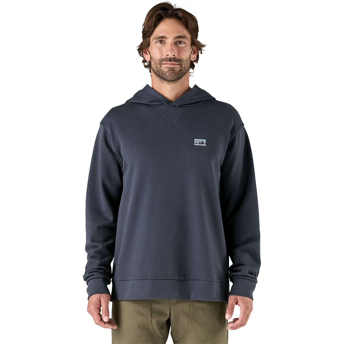 Patagonia Patagonia Daily Hooded Sweatshirt in Smolder Blue - Size: Small - $81.25 at Steep and Cheap
