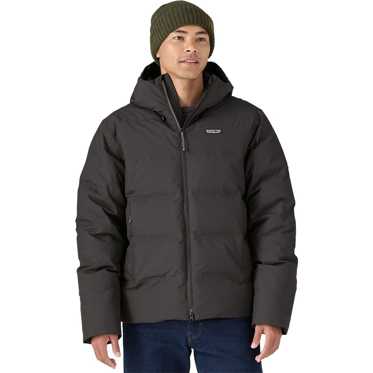 Patagonia Men's Jackson Glacier Down Jacket in Torrey Pine Green - Size: XXL
