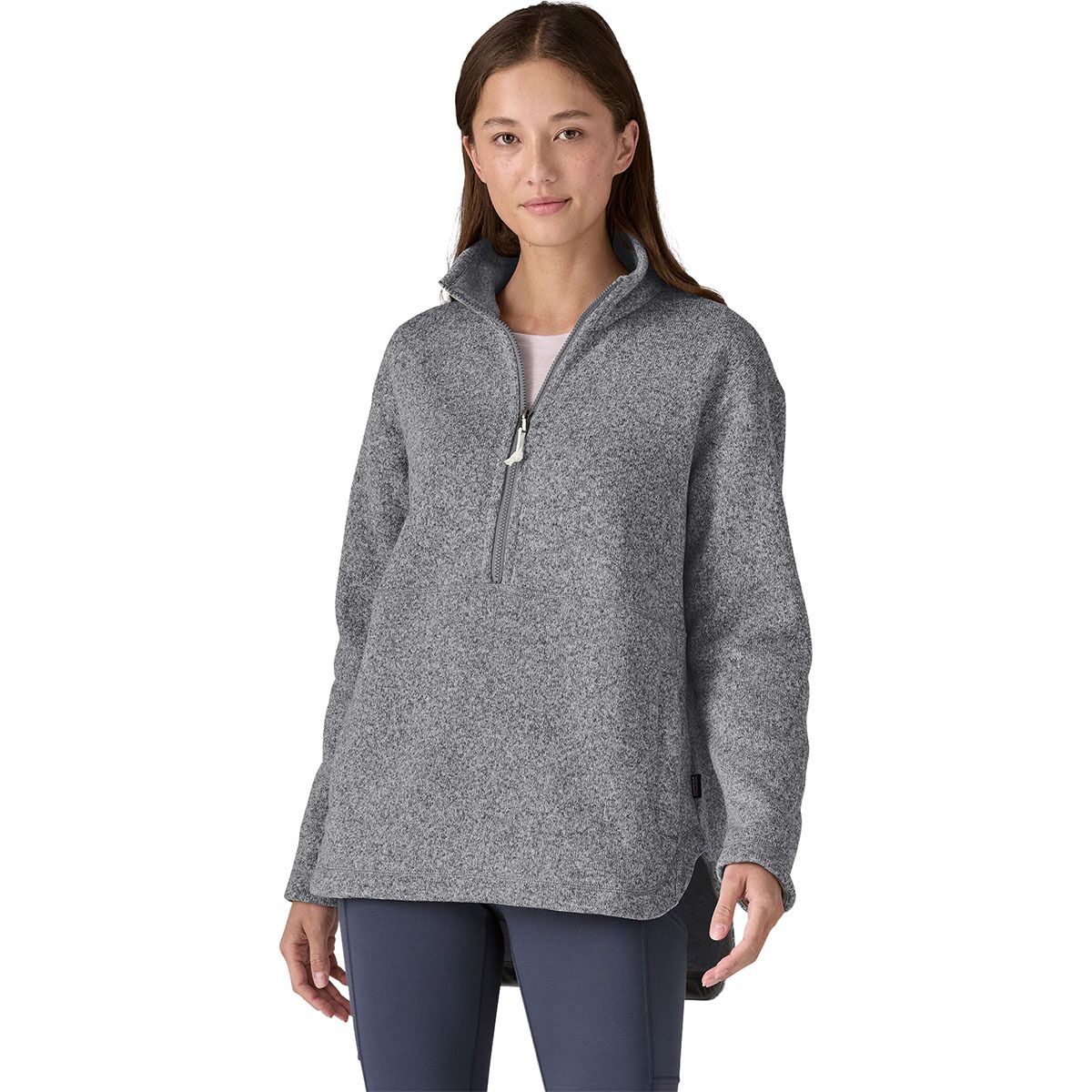 Patagonia Patagonia Women's Better Sweater Oversized Pullover in Birch White - Size: XS - $101.40 at Steep and Cheap