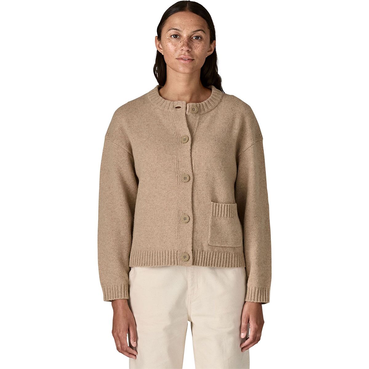 Patagonia Patagonia Women's Recycled Wool Sweater Jacket in Seabird Grey - Size: XS - $101.40 at Steep and Cheap