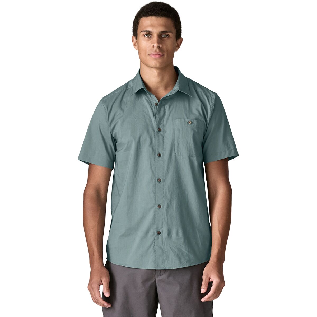 Patagonia Men's Sunrise Stream Shirt in Blue Sage - Size: Medium
