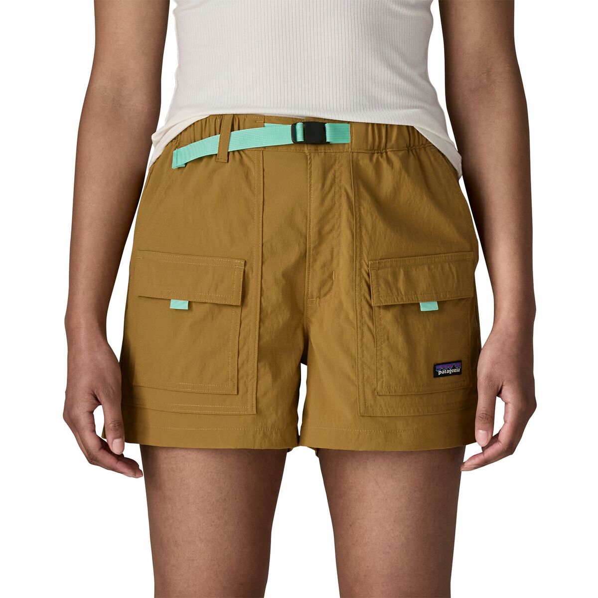 Patagonia Patagonia Women's Outdoor Everyday Short in Bobcat Brown - Size: XL - $53.40 at SteepandCheap.com
