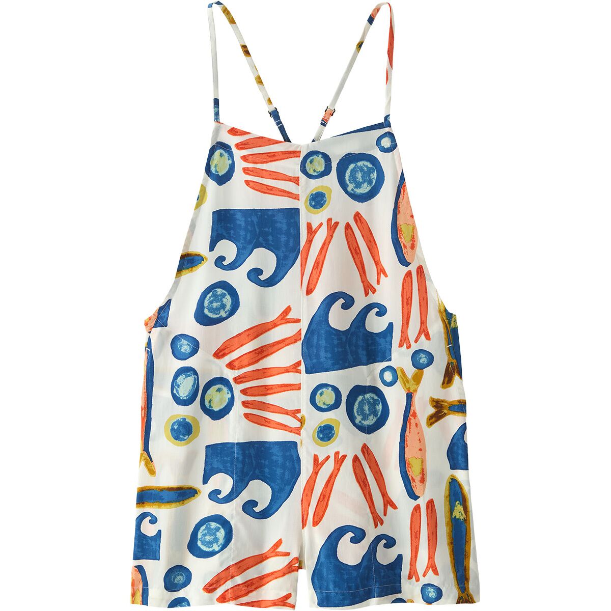 Patagonia Women's Tidal Threads Romper in Sardines / Natural - Size: Large