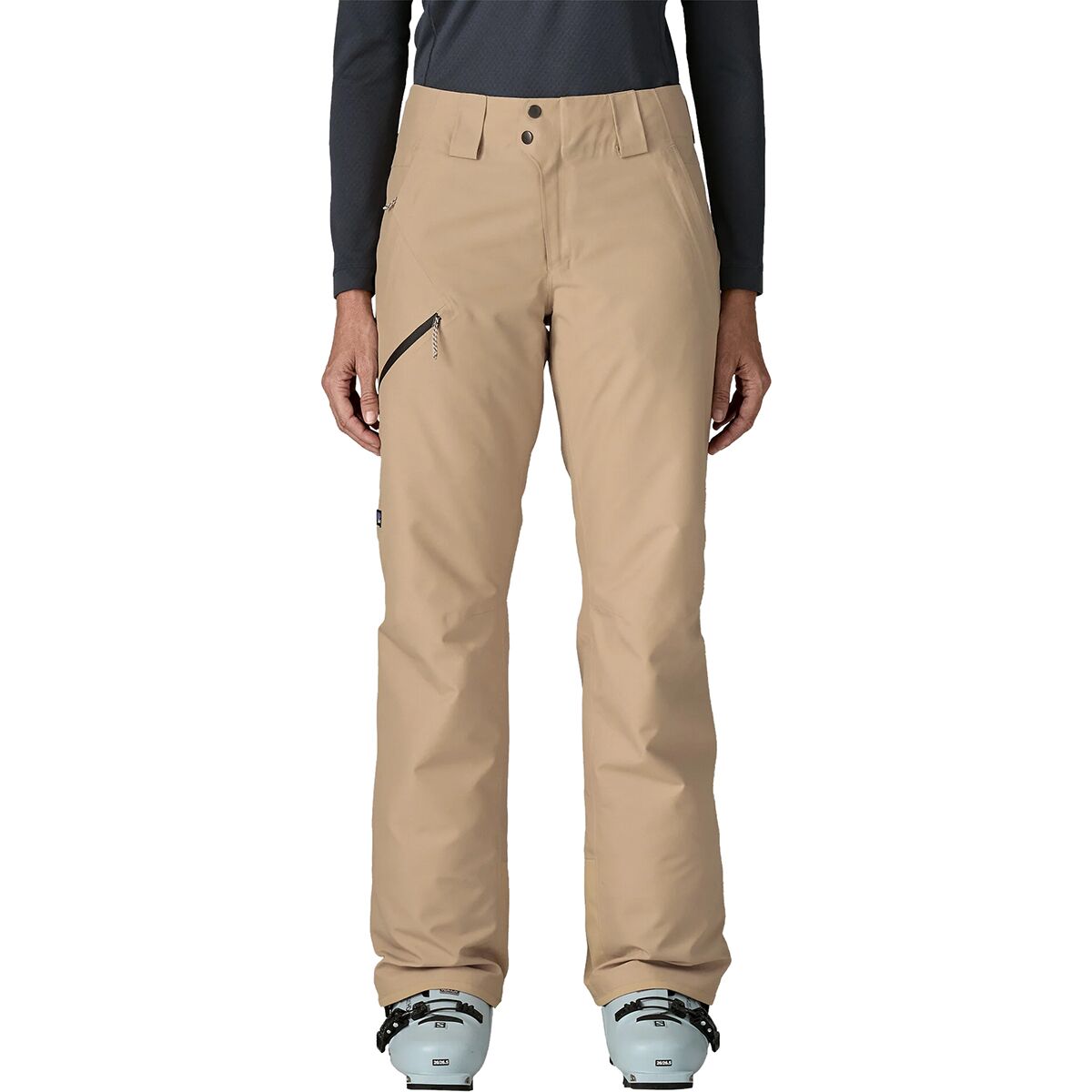 Patagonia Patagonia Women's Insulated Powder Town Pant in Oar Tan - Size: M/Regular - $147.95 at Steep and Cheap