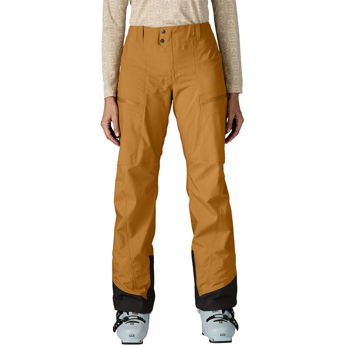 Patagonia Patagonia Women's Powslayer Pant in Talon Gold - Size: Medium - $324.50 at Steep and Cheap