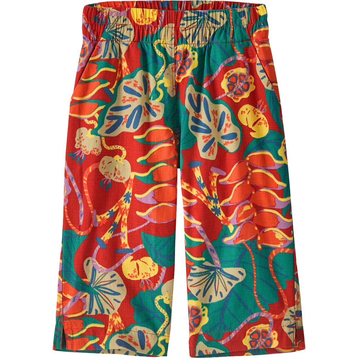 Patagonia Tidal Threads Cropped Pant - Toddlers' in Tropiclimb: Hot Ember - Size: 2T