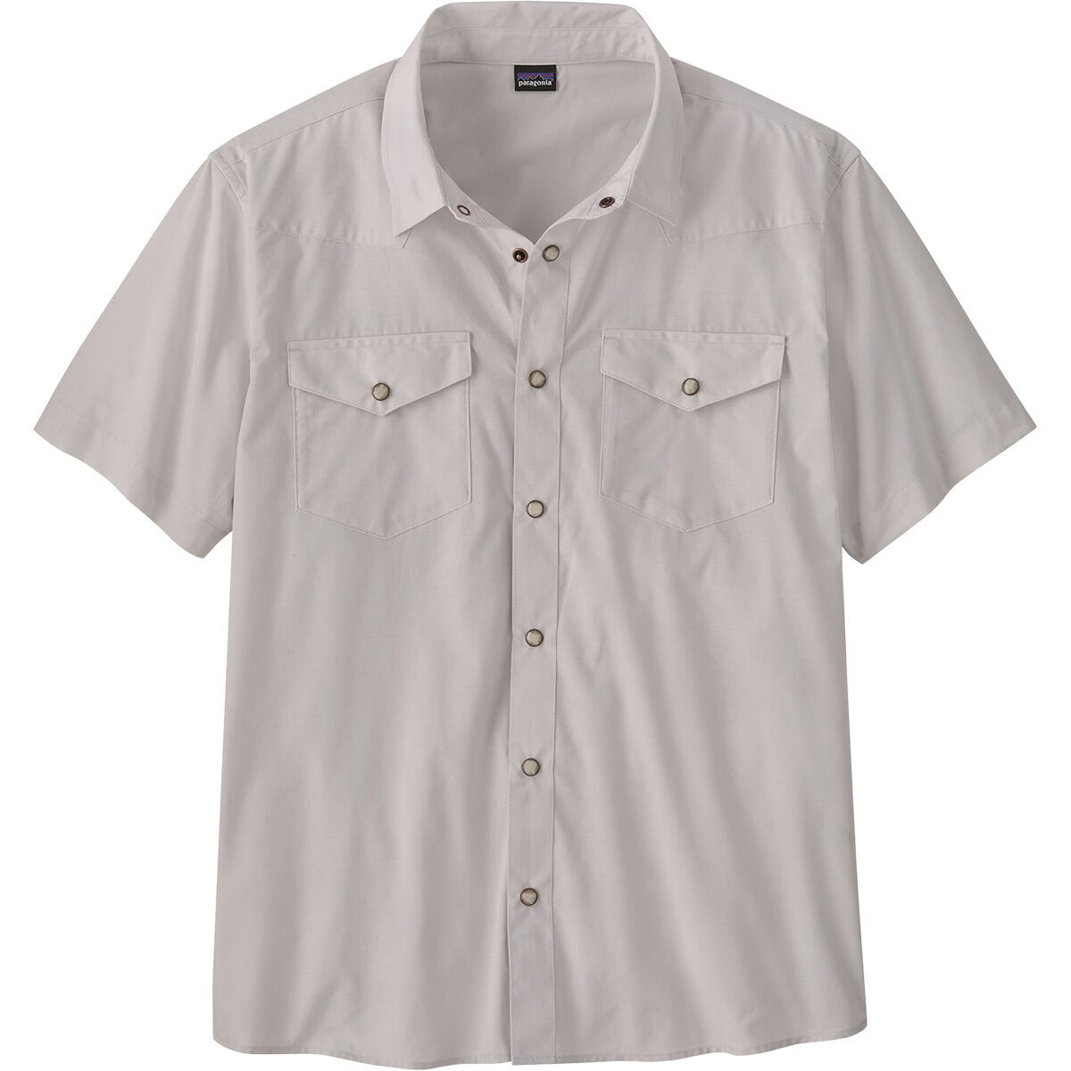 Patagonia Men's Go To Western Shirt in Whole Weave: Crisp Grey - Size: Small