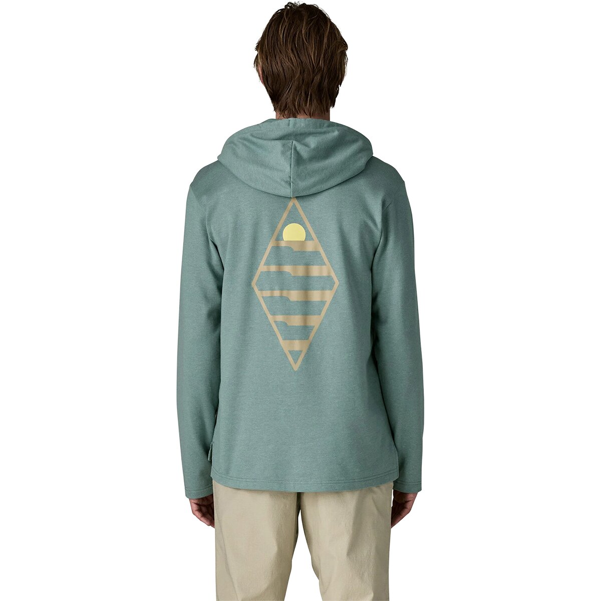 Patagonia Patagonia Men's Lightweight Water People Sets Wildrise Hoodie in Blue Sage - Size: Small - $57.85 at Steep and Cheap