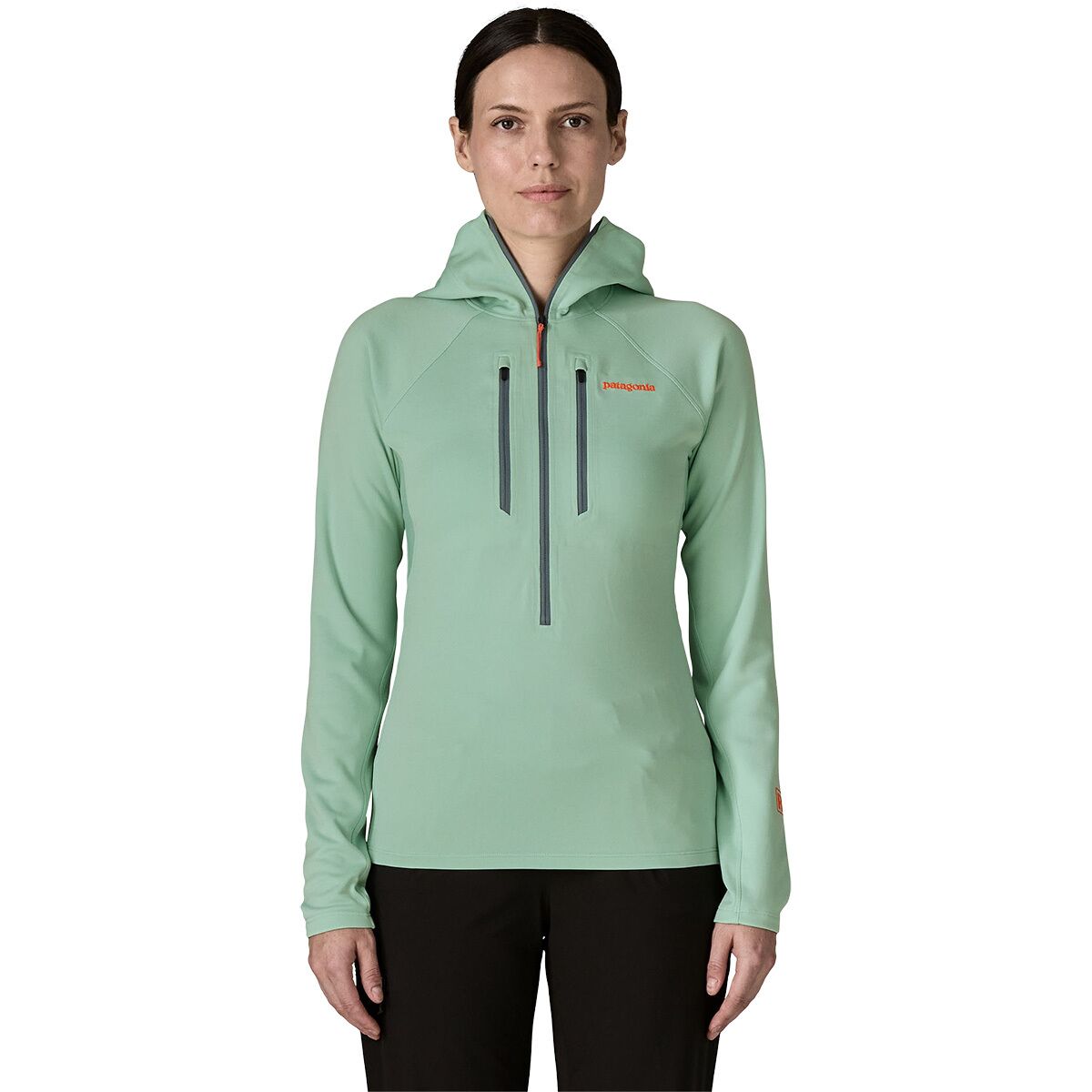 Patagonia Patagonia Women's R1 Ultralight Hoodie in Thin Ice - Size: Large - $129.35 at Steep and Cheap