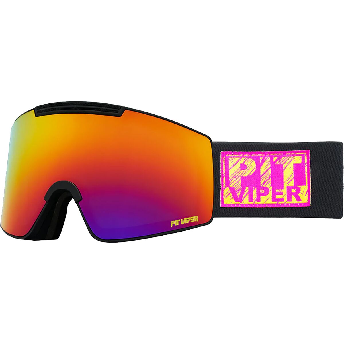 Pit Viper Pit Viper The Proform Goggle in The Hot Box / Sunset / Yellow Snow - $119.00 at Steep and Cheap