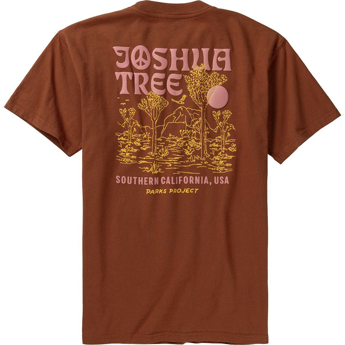 Parks Project Joshua Tree Puff Print T-Shirt in Rust - Size: Medium