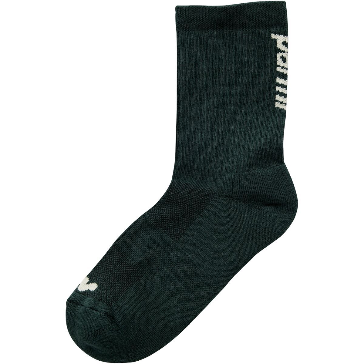 Parmi Lifewear Informal Crew Socks in Moss Garden - Size: Small