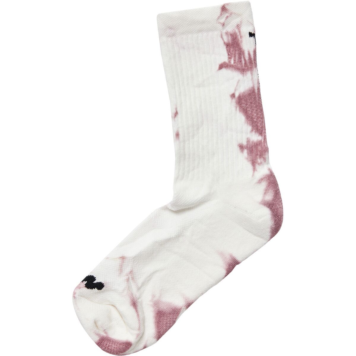 Parmi Lifewear Informal Crew Tie Dye Socks in Blush - Size: Small