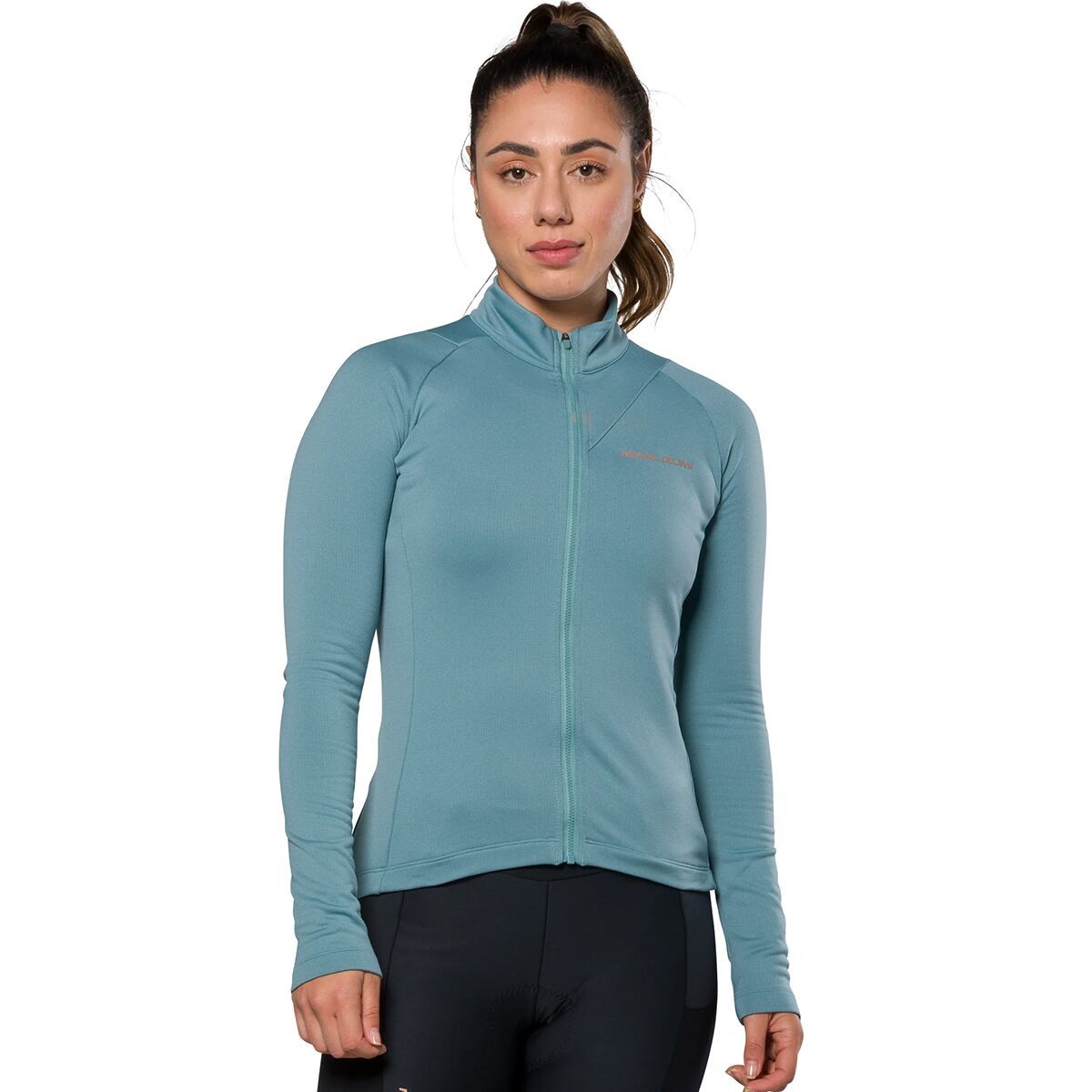 PEARL iZUMi Women's Attack Thermal Jersey in Arctic / Nightfall - Size: Small
