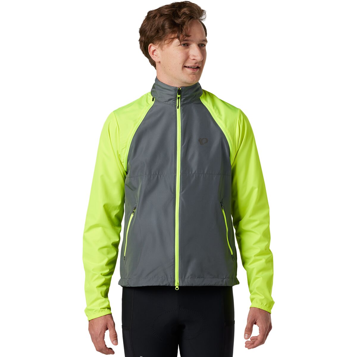 PEARL iZUMi Men's Quest Barrier Convertible Jacket in Castlerock - Size: Medium