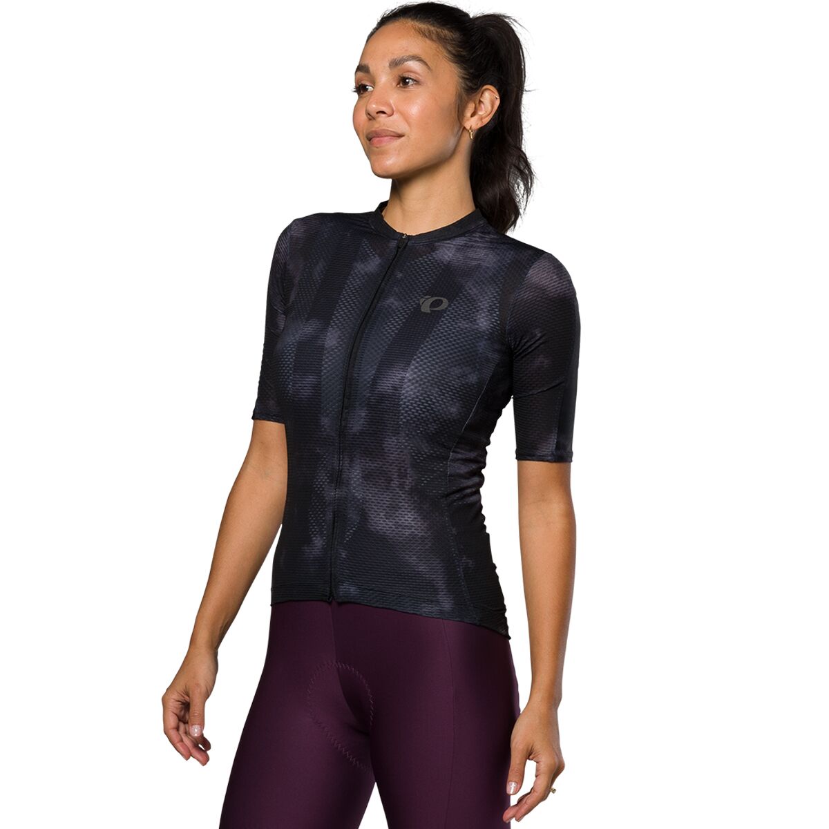 PEARL iZUMi PEARL iZUMi Women's Pro Mesh Jersey in Black Spectral - Size: Small - $99.00 at Steep and Cheap