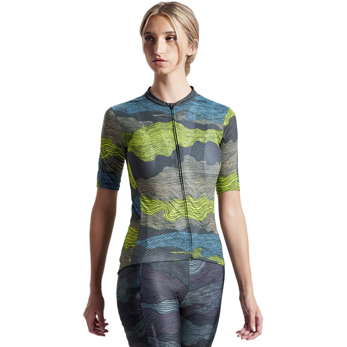 PEARL iZUMi Women's Pro Mesh Jersey in Nightshade / Lilac Eve - Size: XS