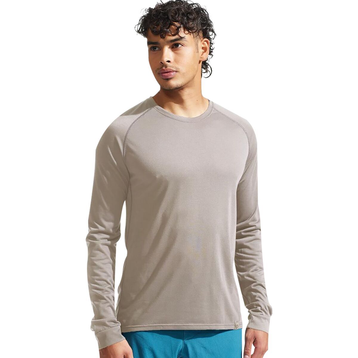 PEARL iZUMi Men's Canyon Long-Sleeve Jersey in Gravel - Size: Medium