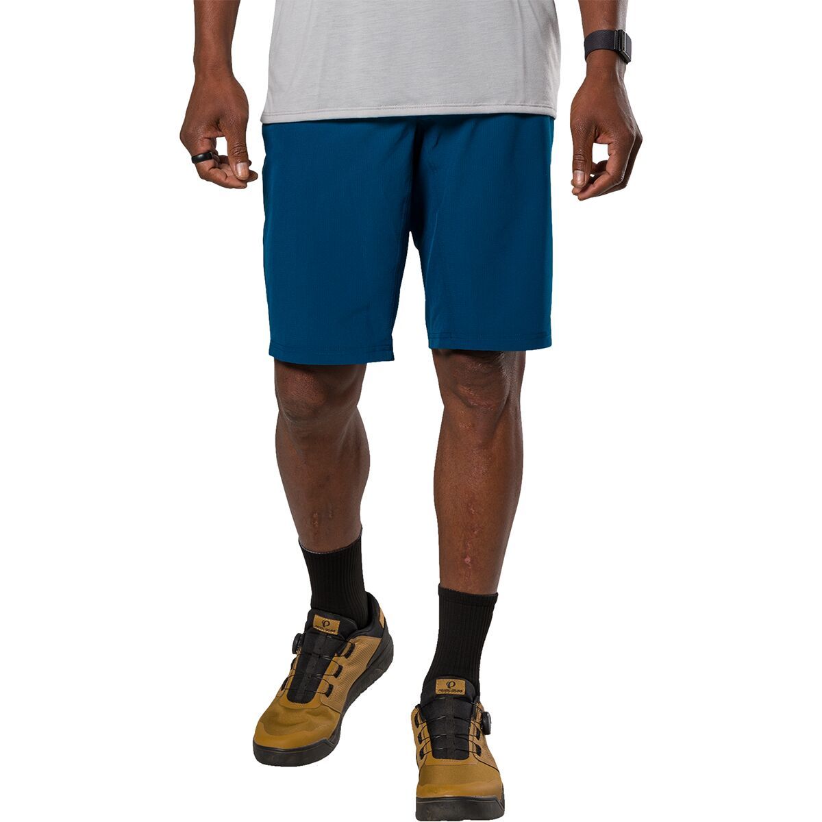 PEARL iZUMi Men's Canyon Short With Liner in Twilight - Size: 38