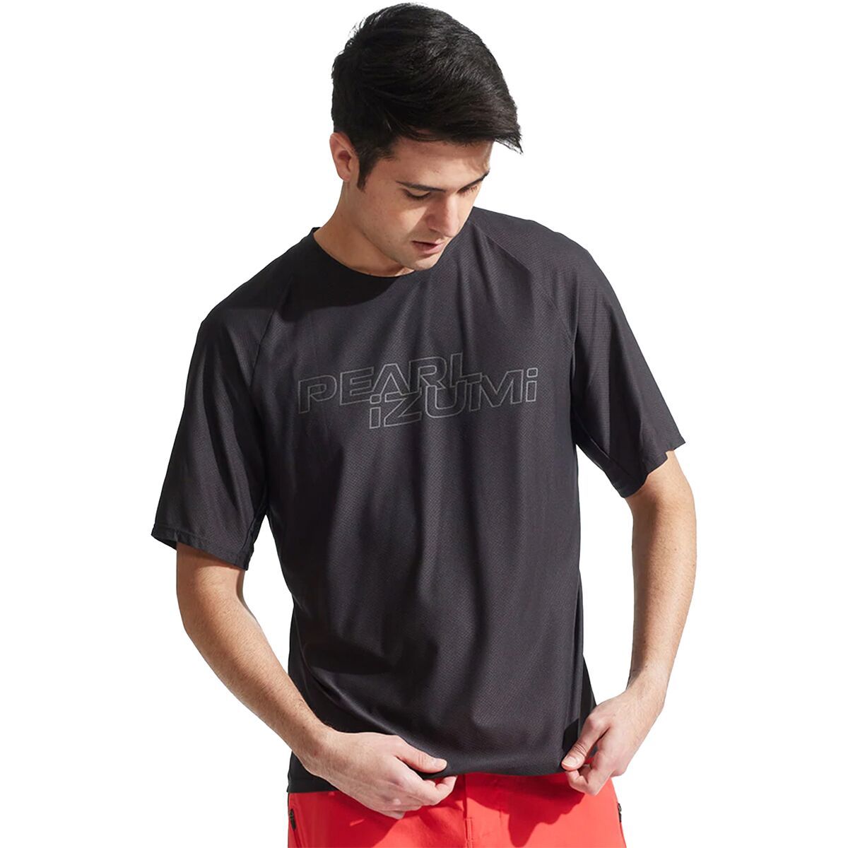 PEARL iZUMi Men's Elevate Short-Sleeve Jersey in Phantom - Size: XL