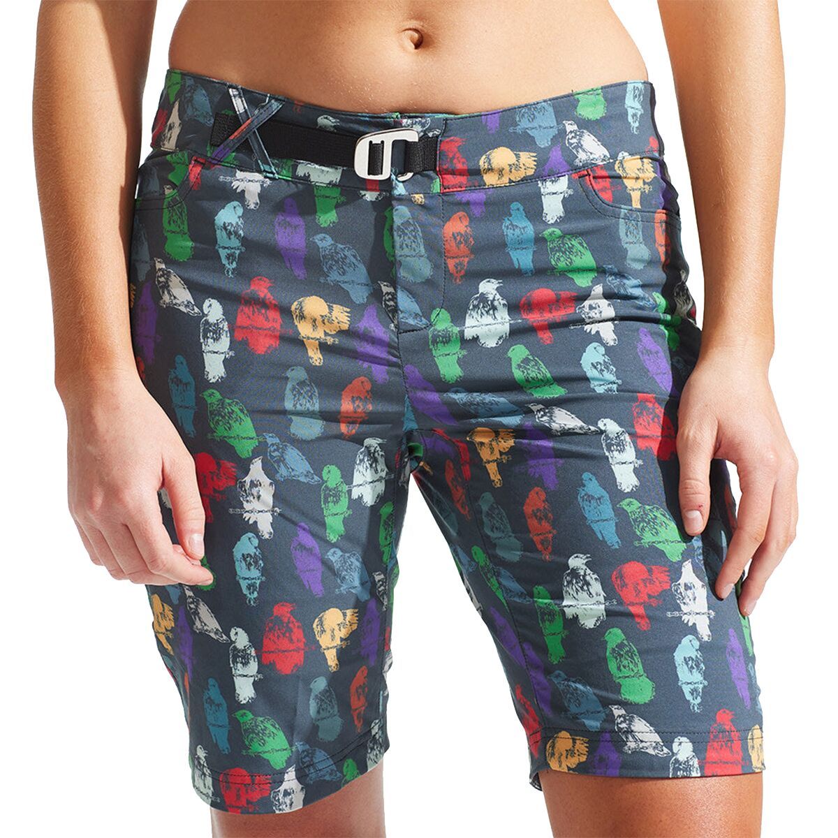 PEARL iZUMi Women's Summit Short + Liner in Black - Size: 6