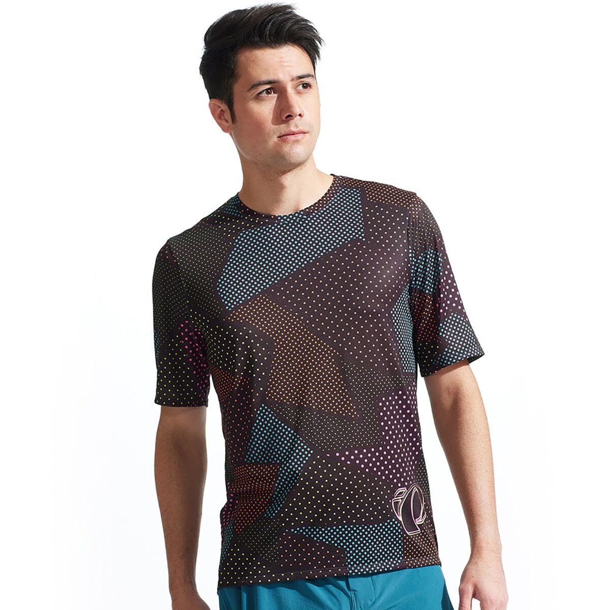 PEARL iZUMi Men's Summit Short-Sleeve Jersey in Black - Size: XL