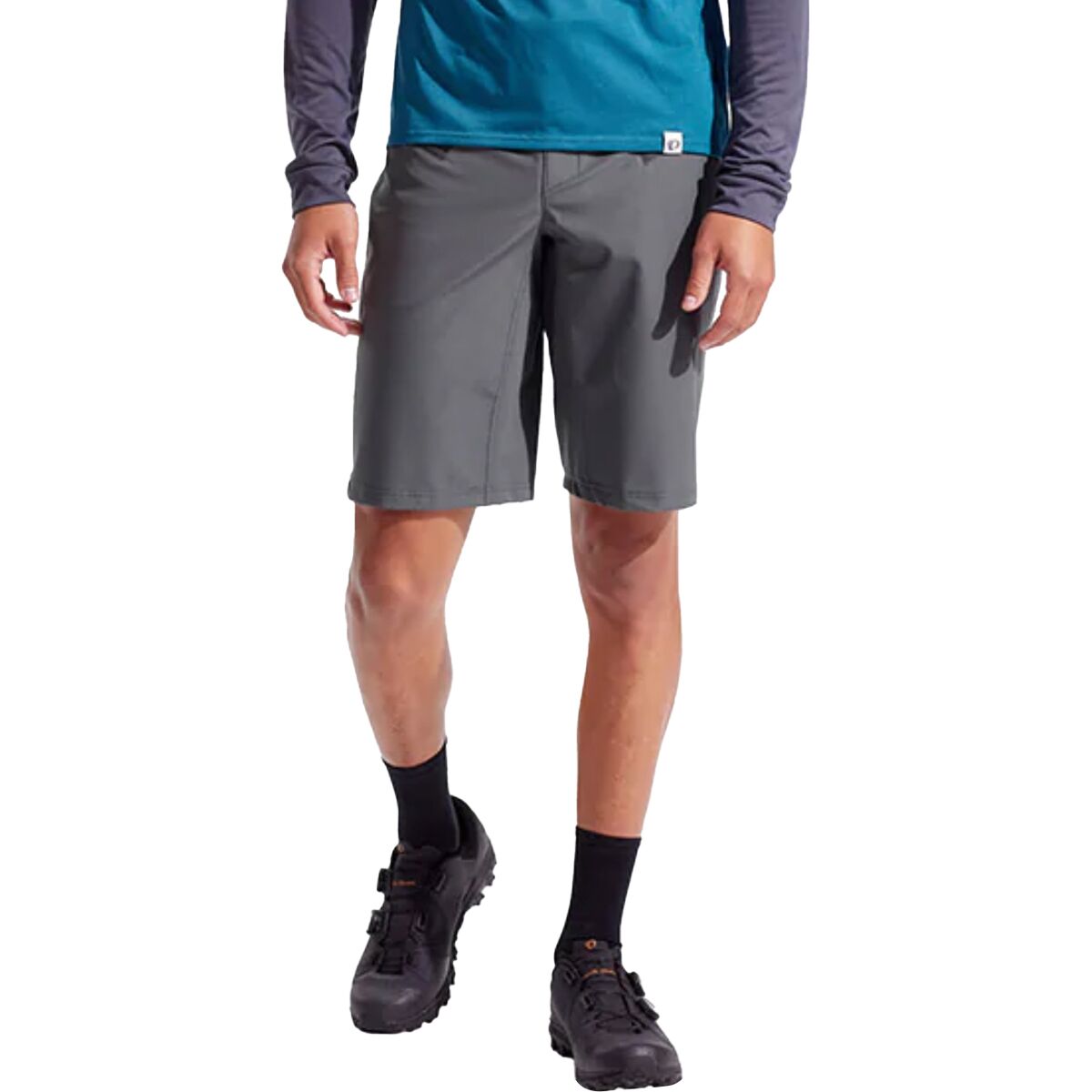 PEARL iZUMi Men's Canyon WRX Shell Short in Urban Sage - Size: 28