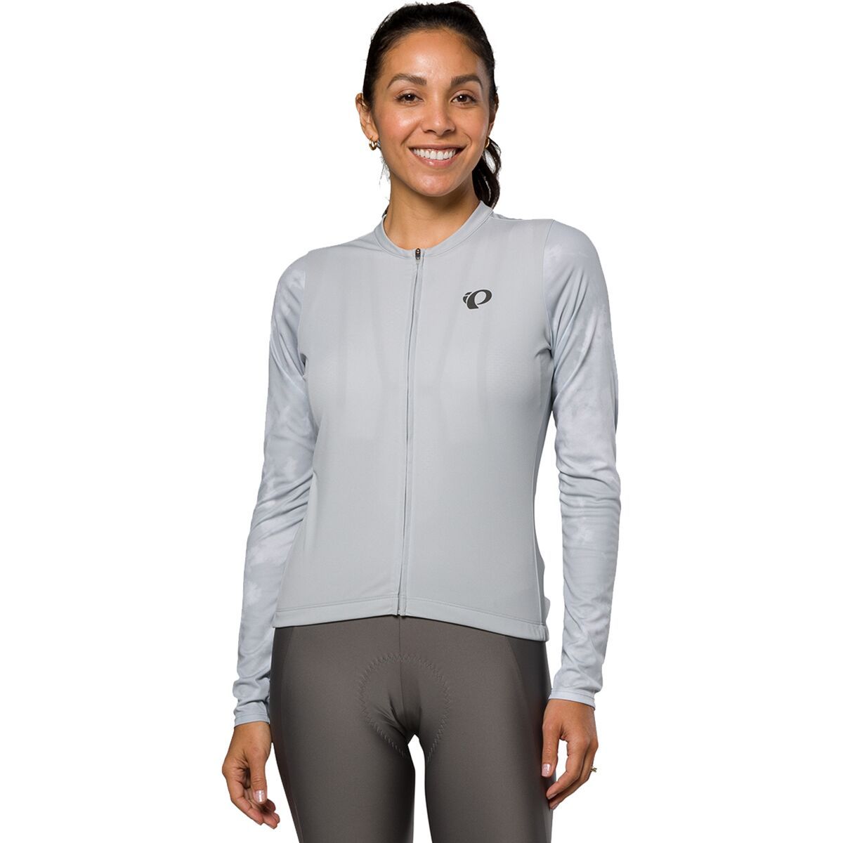 PEARL iZUMi Women's Attack Long-Sleeve Jersey in Highrise - Size: Large