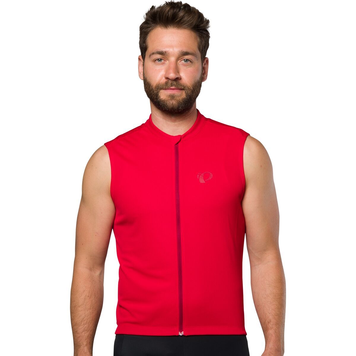 PEARL iZUMi Men's Quest Sleeveless Jersey in Goji Berry - Size: Small